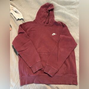 Maroon Nike Hoodie